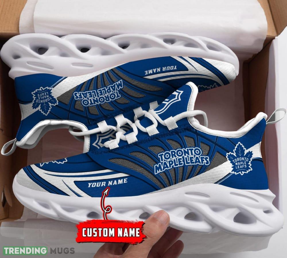 NHL Toronto Maple Leafs Custom Name Max Soul Shoes Full Print For Men Women Sports Sneakers - NHL Toronto Maple Leafs Custom Max Soul Shoes_1 NHL Toronto Maple Leafs Custom Name Max Soul Shoes Full Print For Men Women Sports Sneakers - NHL Toronto Maple Leafs Custom Max Soul Shoes_1