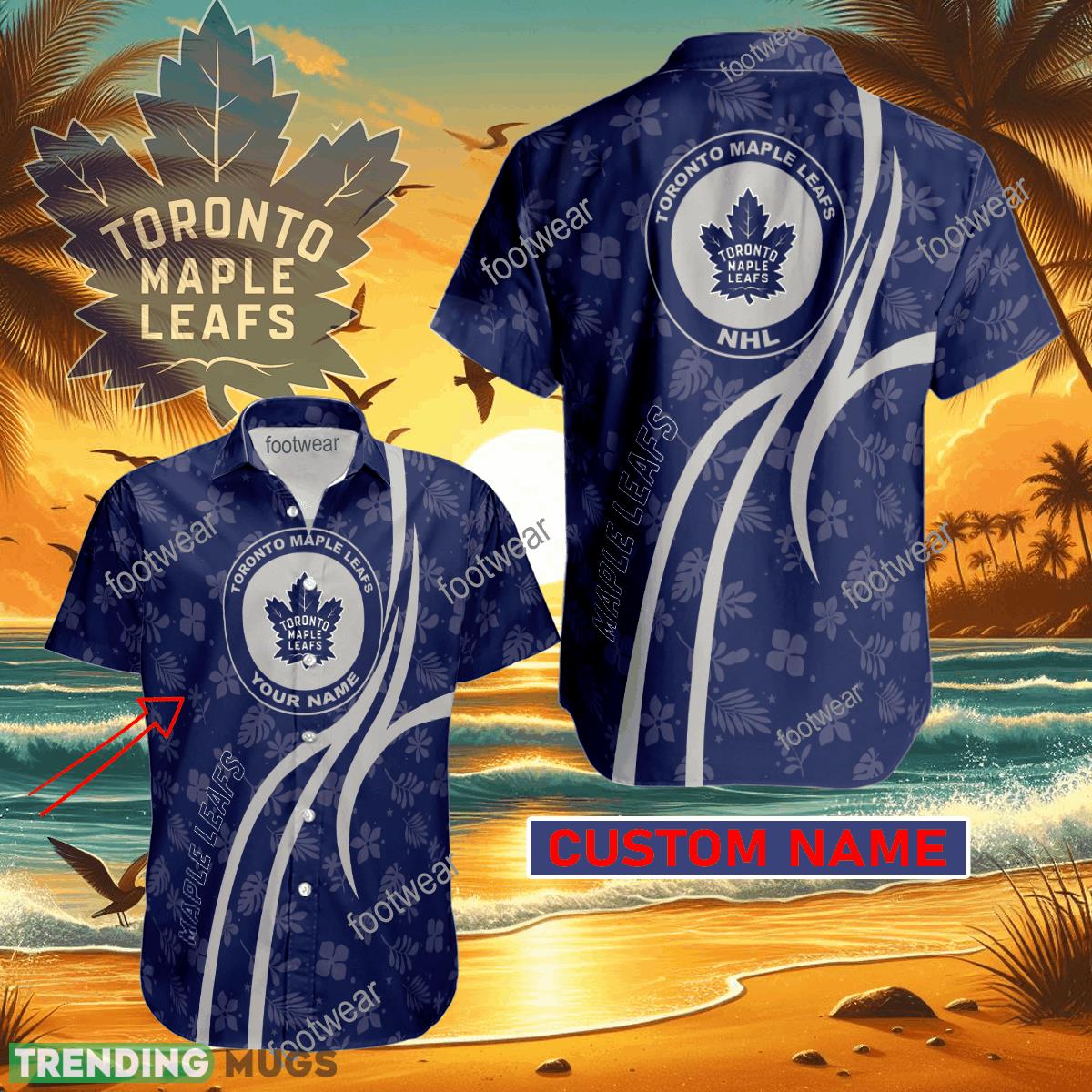 NHL Toronto Maple Leafs Hawaiian Shirt Design Gift Fans Summer Holidays Custom Name - NHL Toronto Maple Leafs Hawaiian Shirt Design Gift Fans Summer Holidays Custom Name NHL Toronto Maple Leafs Hawaiian Shirt Design Gift Fans Summer Holidays Custom Name - NHL Toronto Maple Leafs Hawaiian Shirt Design Gift Fans Summer Holidays Custom Name