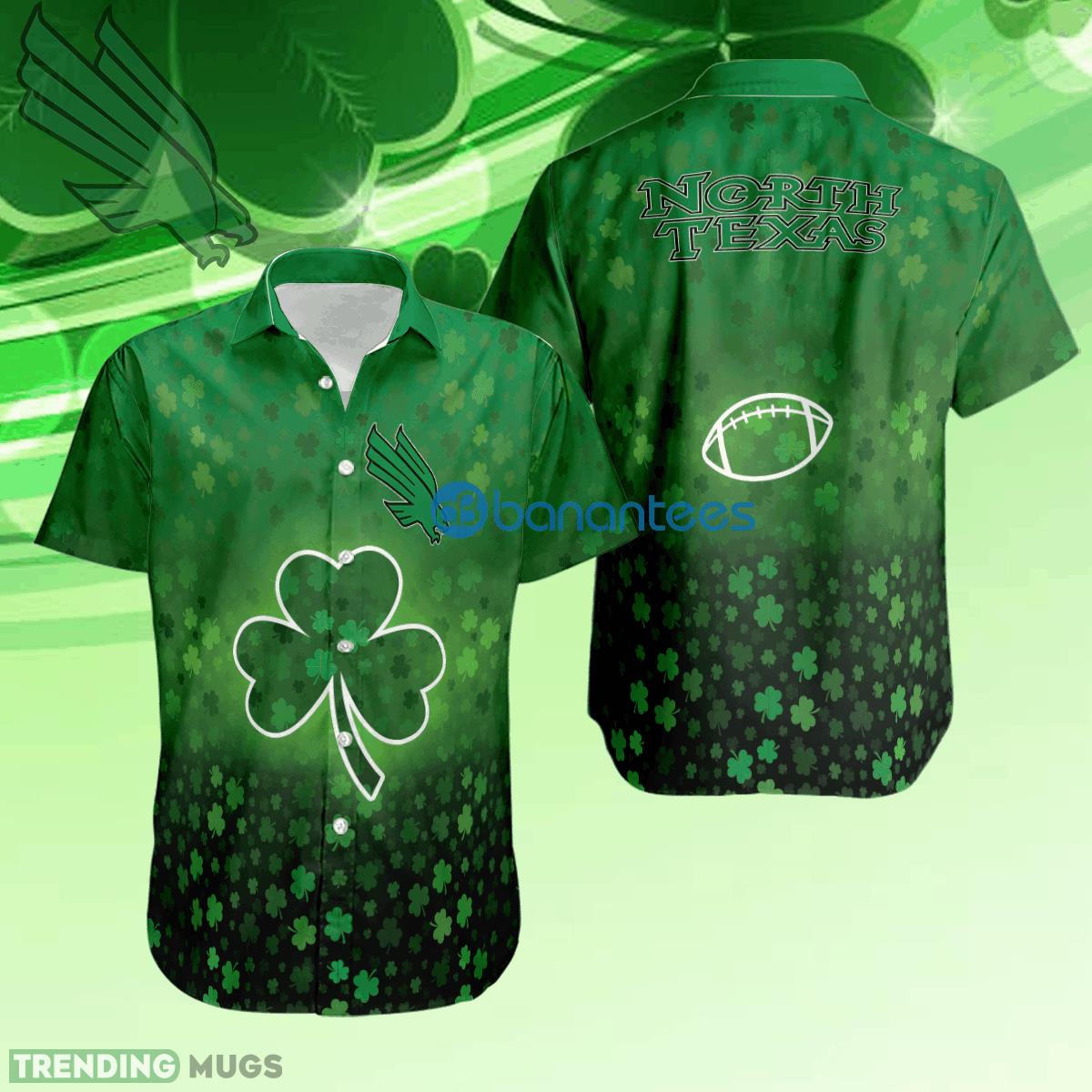 North Texas Mean Green Top Beach Hawaiian Shirt Gift For Fans Patrick Day - North Texas Mean Green Top Beach Hawaiian Shirt Gift For Fans Patrick Day North Texas Mean Green Top Beach Hawaiian Shirt Gift For Fans Patrick Day - North Texas Mean Green Top Beach Hawaiian Shirt Gift For Fans Patrick Day