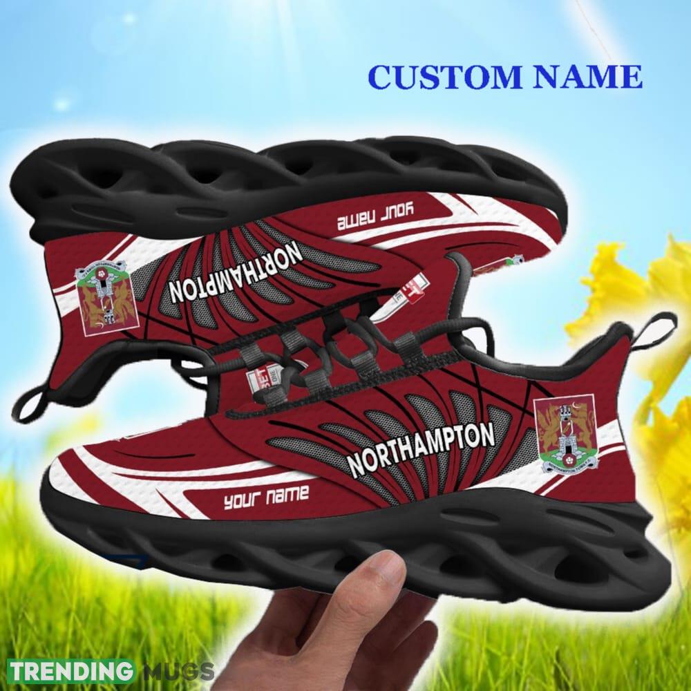 Northampton Town FC Custom Name Max Soul Shoes For Men And Women Gift New Trending Sneakers Max Soul Northampton Town FC Custom Name Max Soul Shoes For Men And Women Gift New Trending Sneakers Max Soul