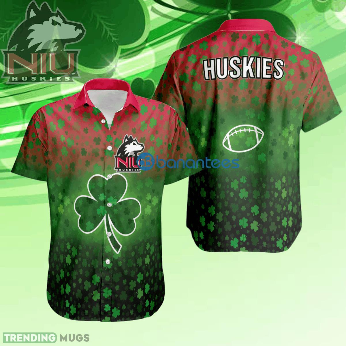 Northern Illinois Huskies Famous Logo Aloha Hawaiian Shirt For Summer Patrick Day - Northern Illinois Huskies Famous Logo Aloha Hawaiian Shirt For Summer Patrick Day Northern Illinois Huskies Famous Logo Aloha Hawaiian Shirt For Summer Patrick Day - Northern Illinois Huskies Famous Logo Aloha Hawaiian Shirt For Summer Patrick Day