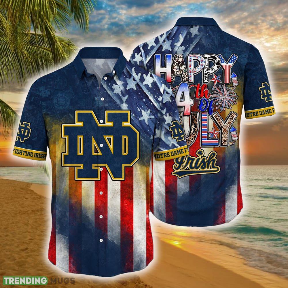 Notre Dame Fighting Irish NCAA1 Independence Day Holidays Hawaiian Shirt For Men Women Gift - Notre Dame Fighting Irish NCAA1 Independence Day Holidays Hawaiian Shirt For Men Women Gift Notre Dame Fighting Irish NCAA1 Independence Day Holidays Hawaiian Shirt For Men Women Gift - Notre Dame Fighting Irish NCAA1 Independence Day Holidays Hawaiian Shirt For Men Women Gift