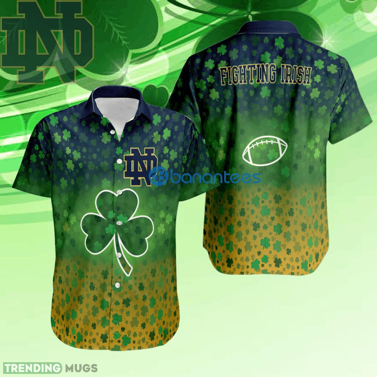 Notre Dame Fighting Irish Stylish AOP Hawaiian Shirt For Men And Women Patrick Day - Notre Dame Fighting Irish Stylish AOP Hawaiian Shirt For Men And Women Patrick Day Notre Dame Fighting Irish Stylish AOP Hawaiian Shirt For Men And Women Patrick Day - Notre Dame Fighting Irish Stylish AOP Hawaiian Shirt For Men And Women Patrick Day