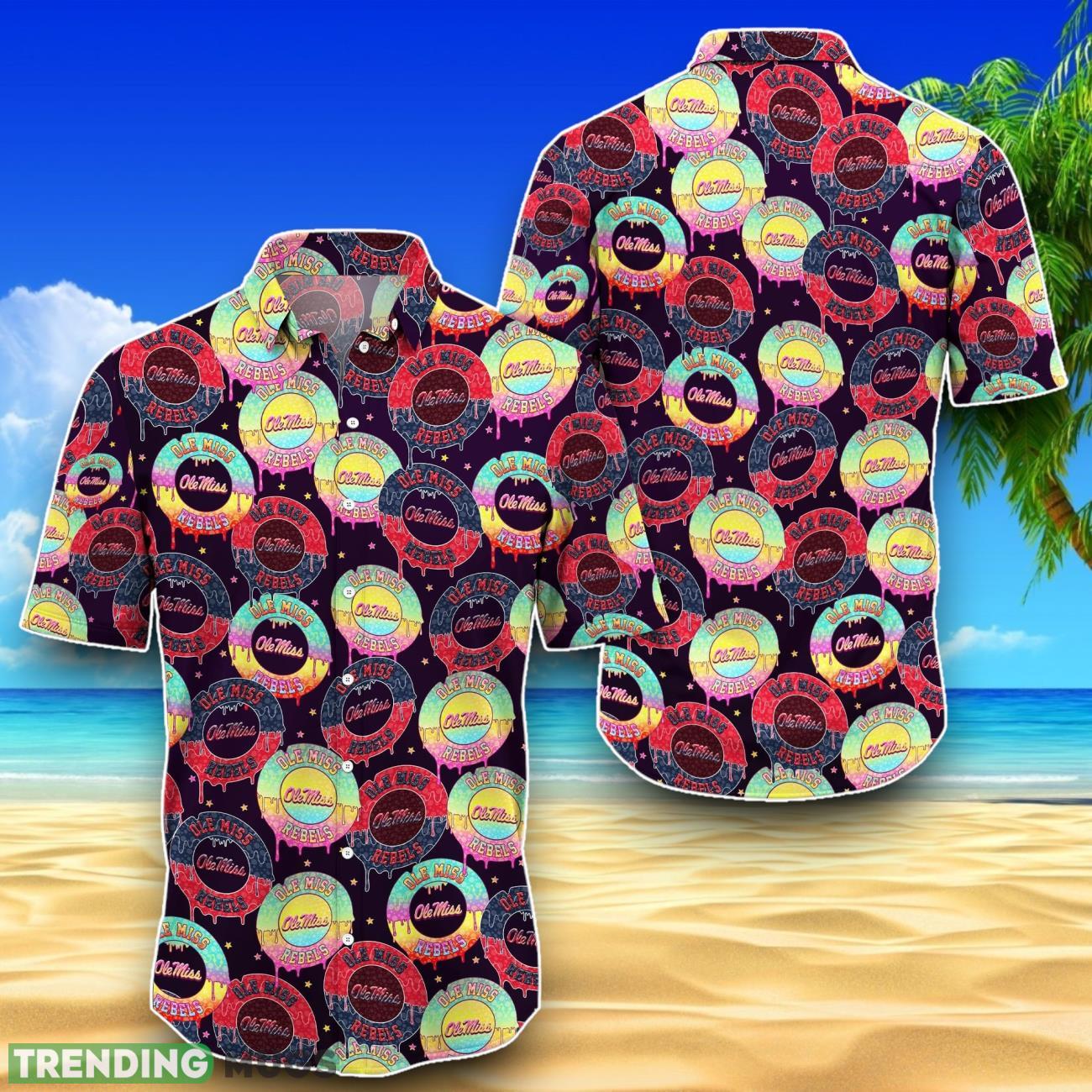 Ole Miss Rebels Hawaiian Shirt Best Design For Sport Fans Product Photo 1 Ole Miss Rebels Hawaiian Shirt Best Design For Sport Fans Product Photo 1
