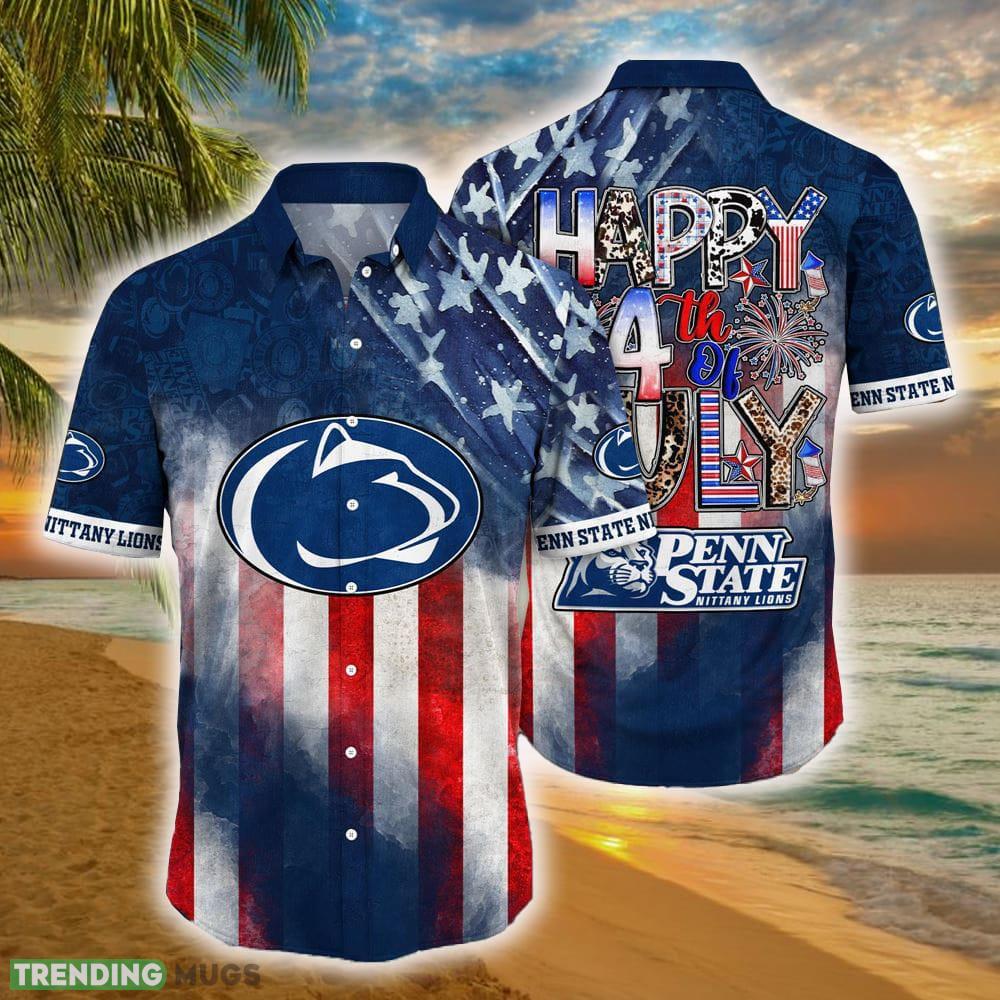 Penn State Nittany Lions NCAA1 Independence Day Holidays Hawaiian Shirt For Men Women Gift - Penn State Nittany Lions NCAA1 Independence Day Holidays Hawaiian Shirt For Men Women Gift Penn State Nittany Lions NCAA1 Independence Day Holidays Hawaiian Shirt For Men Women Gift - Penn State Nittany Lions NCAA1 Independence Day Holidays Hawaiian Shirt For Men Women Gift