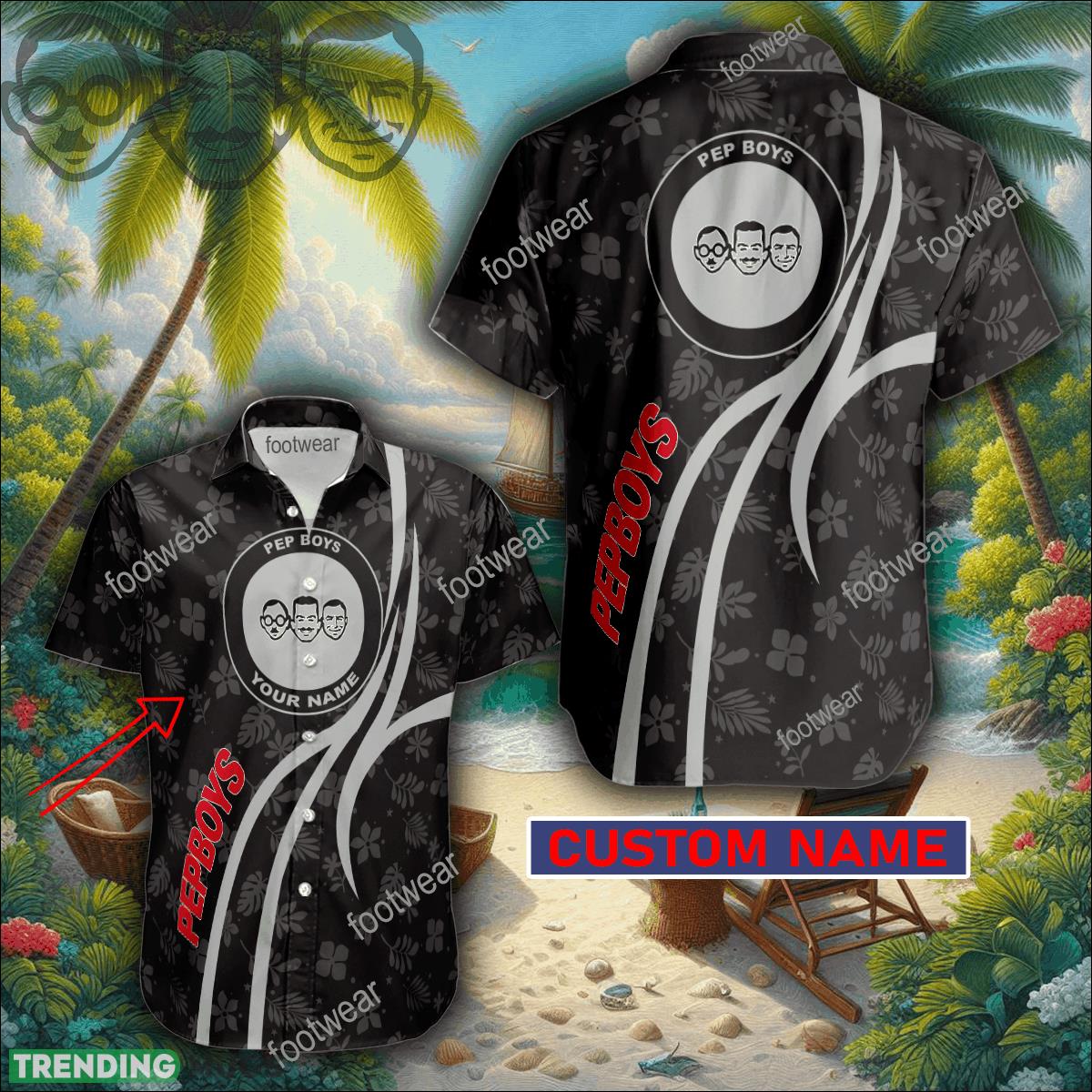Pep Boys 3D Hawaiian Shirt Logo Brand Custom Name Gift Beach - Pep Boys 3D Hawaiian Shirt Logo Brand Custom Name Gift Beach Pep Boys 3D Hawaiian Shirt Logo Brand Custom Name Gift Beach - Pep Boys 3D Hawaiian Shirt Logo Brand Custom Name Gift Beach
