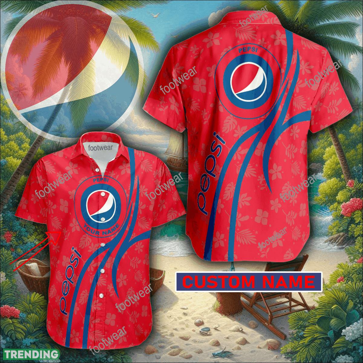 Pepsi 3D Hawaiian Shirt Logo Brand Custom Name Gift Beach - Pepsi 3D Hawaiian Shirt Logo Brand Custom Name Gift Beach Pepsi 3D Hawaiian Shirt Logo Brand Custom Name Gift Beach - Pepsi 3D Hawaiian Shirt Logo Brand Custom Name Gift Beach