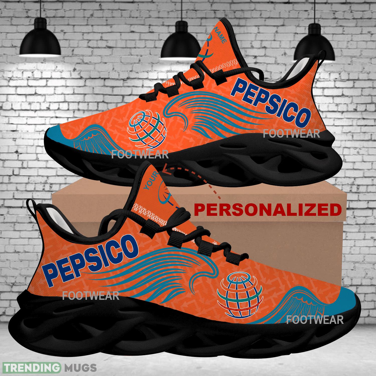 Pepsico Brand Logo Wings Pattern Max Soul Shoes Personalized Envision Running Sneaker Max Soul Pepsico Brand Logo Wings Pattern Max Soul Shoes Personalized Envision Running Sneaker Max Soul