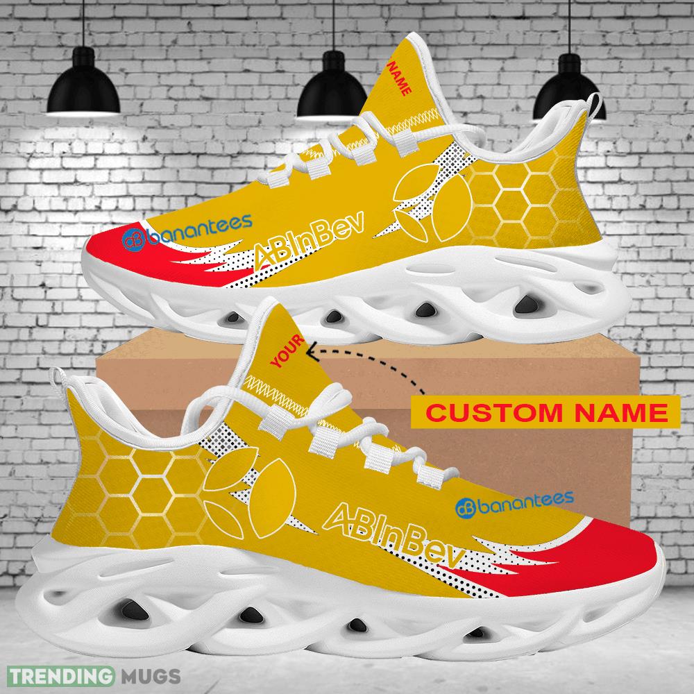 Personalized ABinbev Brand Logo Max Soul Shoes Men Women Gift Running Sneaker Luxury Max Soul Personalized ABinbev Brand Logo Max Soul Shoes Men Women Gift Running Sneaker Luxury Max Soul