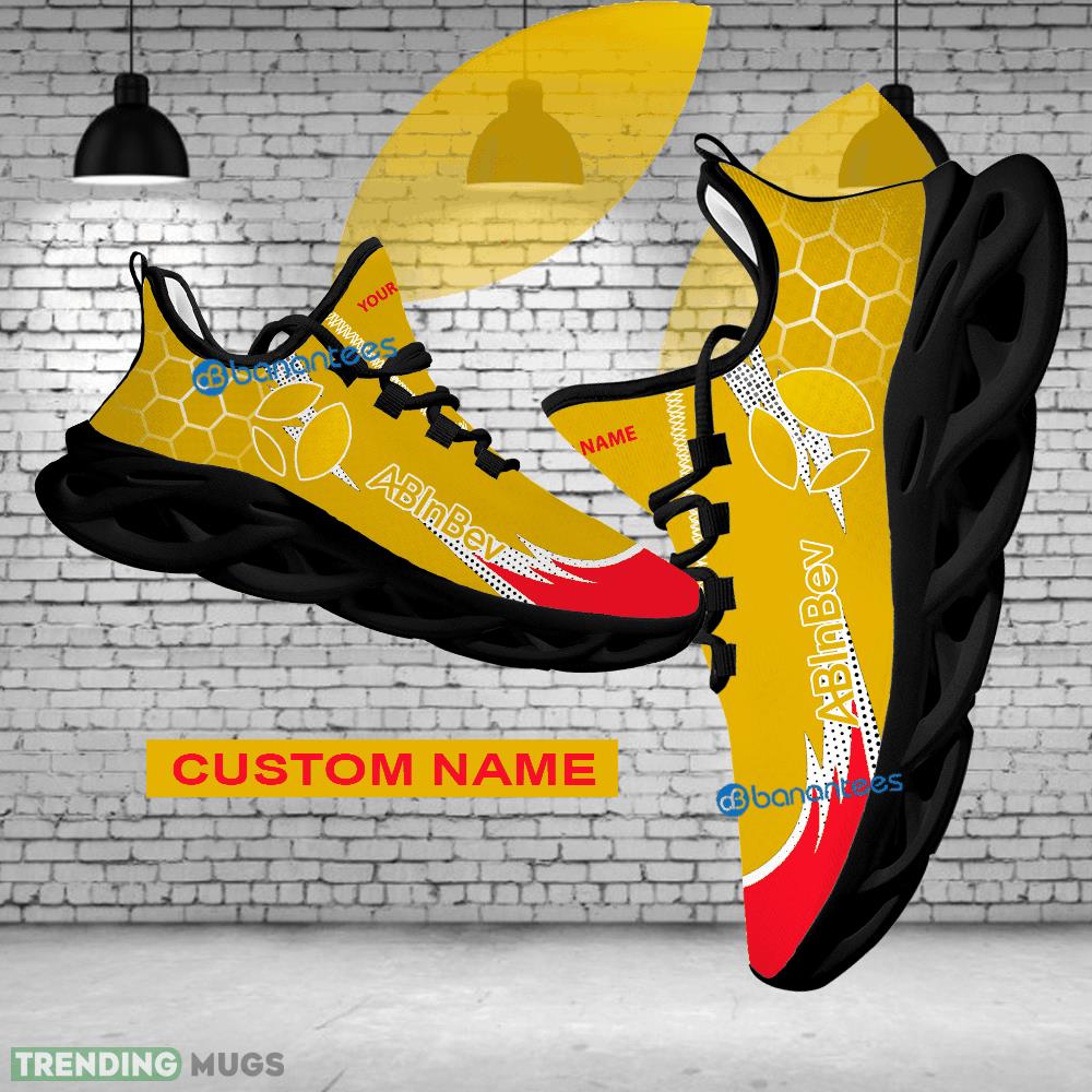 Personalized ABinbev Brand Logo Max Soul Shoes Men Women Gift Running Sneaker Luxury - ABinbev Logo Chunky Shoes Personalized Photo 1 Personalized ABinbev Brand Logo Max Soul Shoes Men Women Gift Running Sneaker Luxury - ABinbev Logo Chunky Shoes Personalized Photo 1