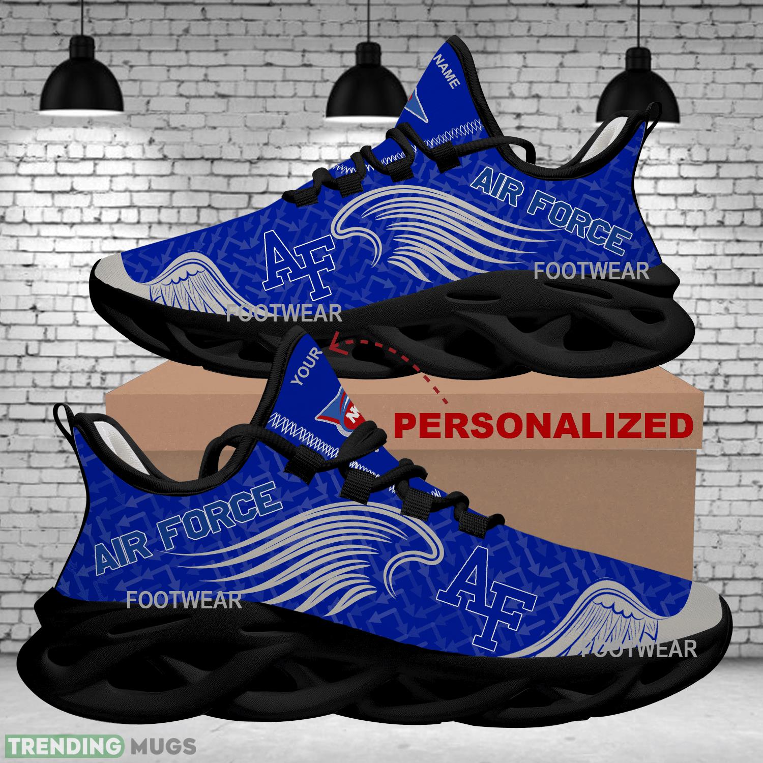Personalized Air Force Falcons New Wings Arrow Pattern Max Soul Shoes Running Sneaker Complement Max Soul Personalized Air Force Falcons New Wings Arrow Pattern Max Soul Shoes Running Sneaker Complement Max Soul