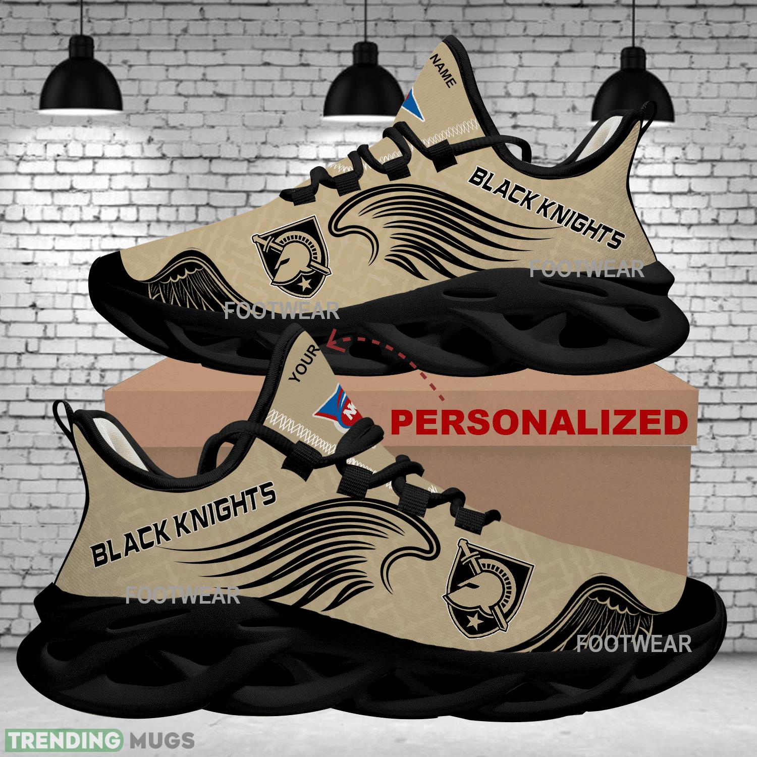 Personalized Army West Point Black Knights New Wings Arrow Pattern Max Soul Shoes Chunky Sneaker Fashion Forward Max Soul Personalized Army West Point Black Knights New Wings Arrow Pattern Max Soul Shoes Chunky Sneaker Fashion Forward Max Soul
