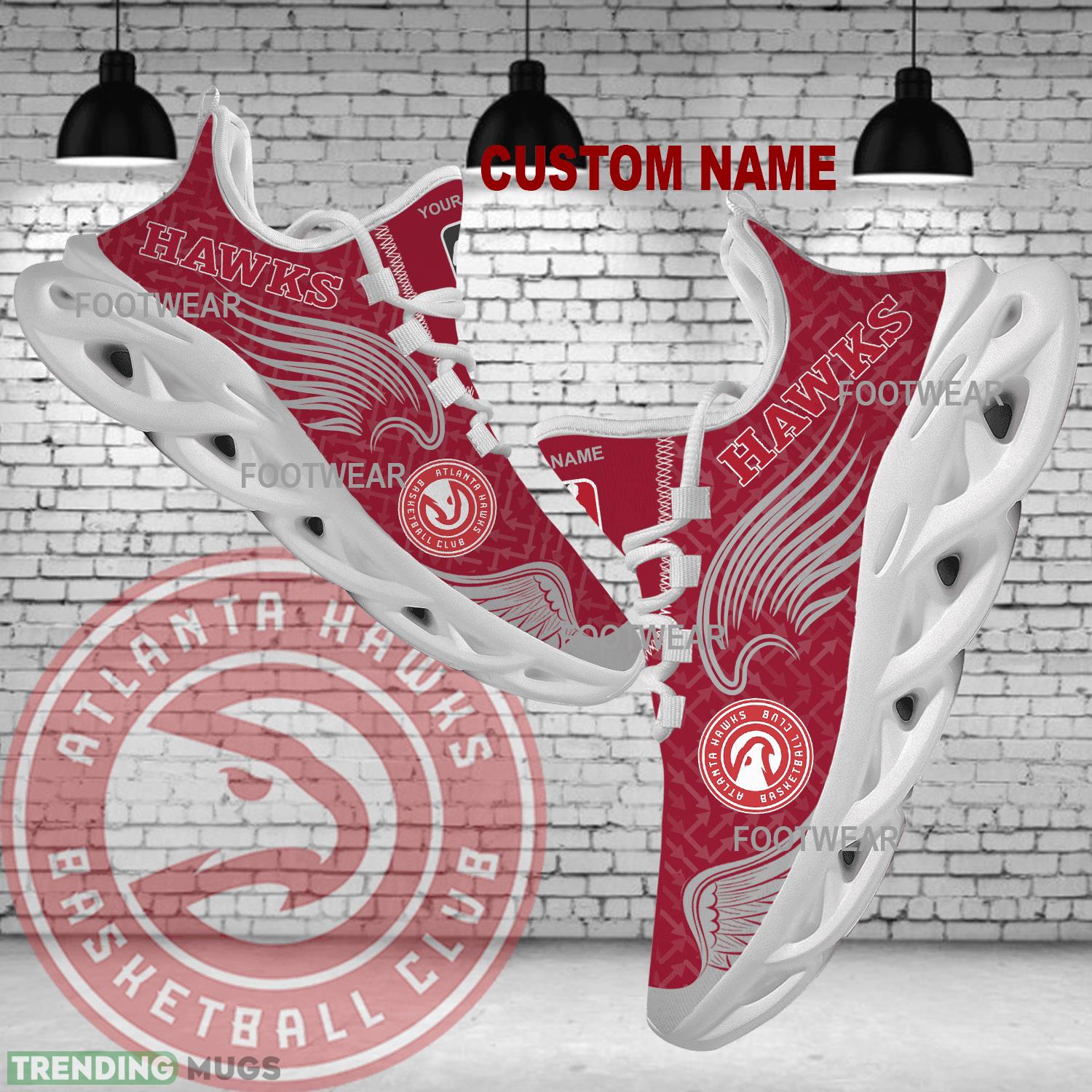 Personalized Atlanta Hawks New Wings Arrow Pattern Max Soul Shoes Running Sneaker Curate - NBA Atlanta Hawks New Wings Arrow Pattern Max Soul Shoes Photo 1 Personalized Atlanta Hawks New Wings Arrow Pattern Max Soul Shoes Running Sneaker Curate - NBA Atlanta Hawks New Wings Arrow Pattern Max Soul Shoes Photo 1