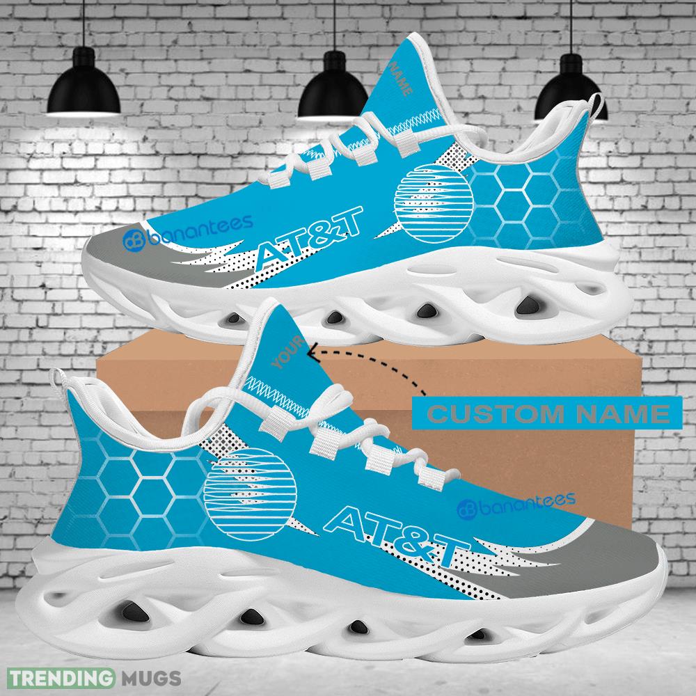 Personalized At&t Brand Logo Max Soul Shoes Men Women Gift Running Sneaker Athletic Max Soul Personalized At&t Brand Logo Max Soul Shoes Men Women Gift Running Sneaker Athletic Max Soul