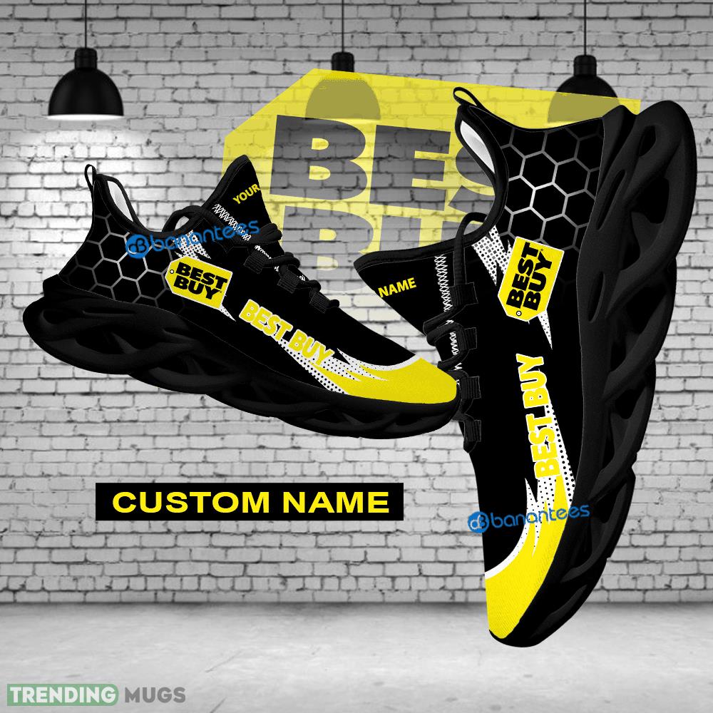 Personalized Best Buy Brand Logo Max Soul Shoes Men Women Gift Chunky Sneaker Urban - best buy Logo Chunky Shoes Personalized Photo 1