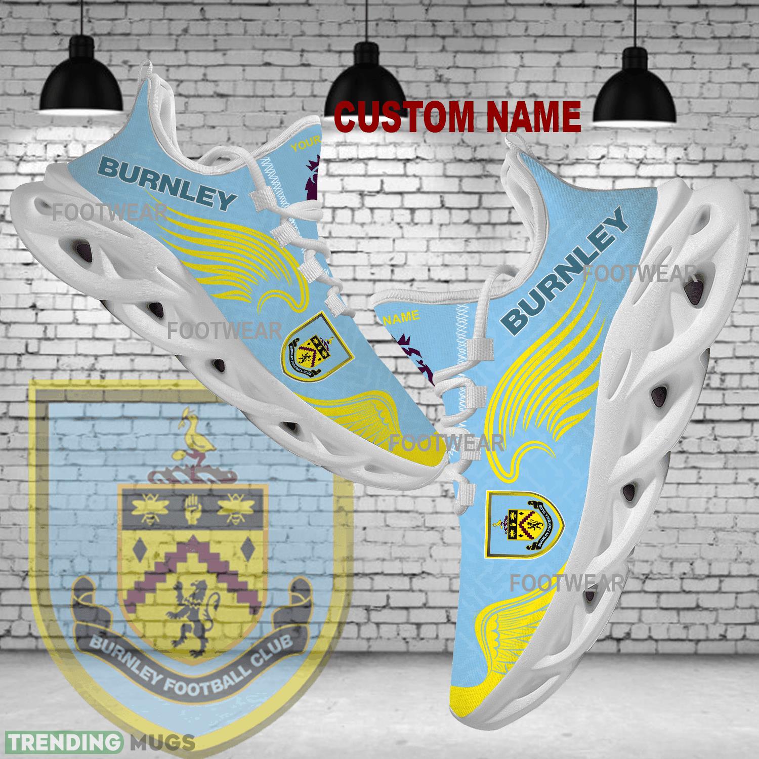 Personalized Burnley New Wings Arrow Pattern Max Soul Shoes Running Sneaker Edgy - EPL Burnley New Wings Arrow Pattern Max Soul Shoes Photo 1 Personalized Burnley New Wings Arrow Pattern Max Soul Shoes Running Sneaker Edgy - EPL Burnley New Wings Arrow Pattern Max Soul Shoes Photo 1