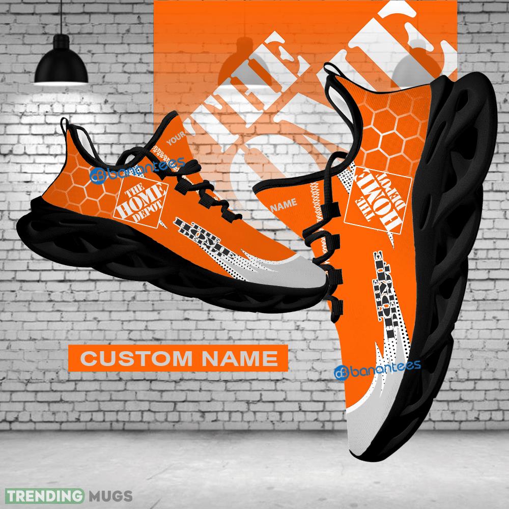 Personalized Home Depot Brand Logo Max Soul Shoes Men Women Gift Running Sneaker Energize - home depot Logo Chunky Shoes Personalized Photo 1 Personalized Home Depot Brand Logo Max Soul Shoes Men Women Gift Running Sneaker Energize - home depot Logo Chunky Shoes Personalized Photo 1