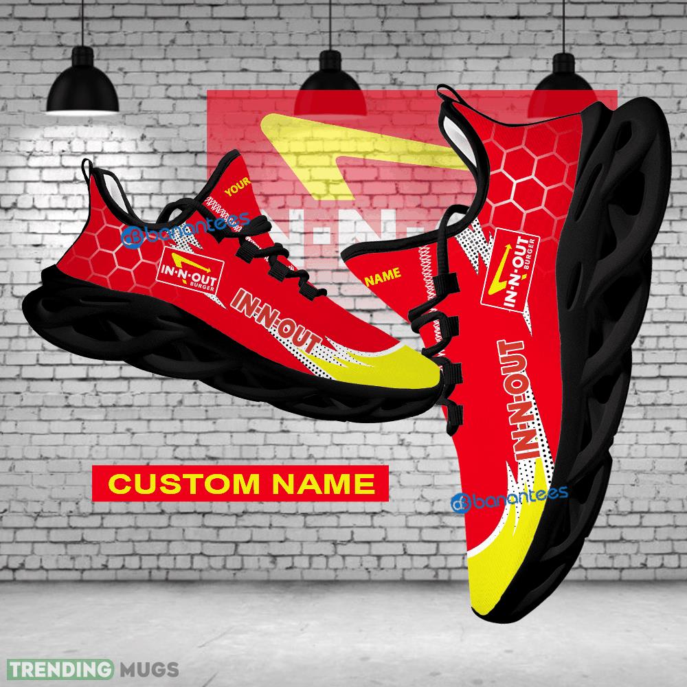Personalized In N Out Brand Logo Max Soul Shoes Men Women Gift Sport Sneaker Artistry - in n out Logo Chunky Shoes Personalized Photo 1 Personalized In N Out Brand Logo Max Soul Shoes Men Women Gift Sport Sneaker Artistry - in n out Logo Chunky Shoes Personalized Photo 1