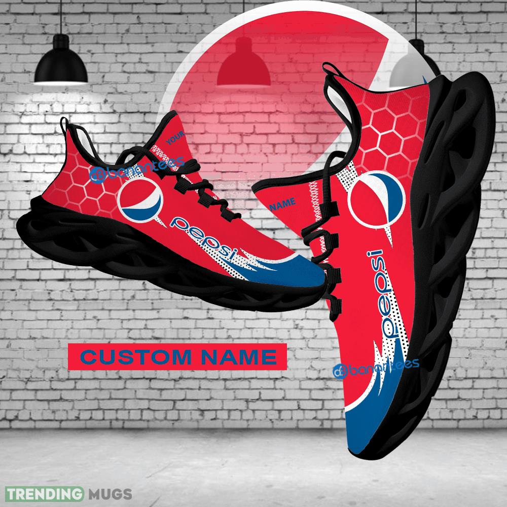 Personalized Pepsi Brand Logo Max Soul Shoes Men Women Gift Chunky Sneaker Athleisure - pepsi Logo Chunky Shoes Personalized Photo 1 Personalized Pepsi Brand Logo Max Soul Shoes Men Women Gift Chunky Sneaker Athleisure - pepsi Logo Chunky Shoes Personalized Photo 1