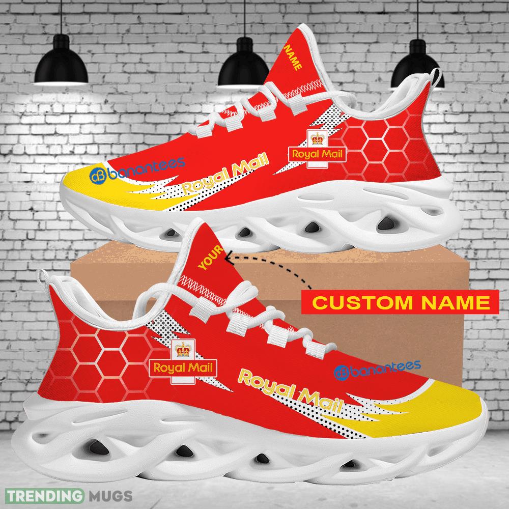 Personalized Royal Mail Brand Logo Max Soul Shoes Men Women Gift Sport Sneaker Mark Max Soul Personalized Royal Mail Brand Logo Max Soul Shoes Men Women Gift Sport Sneaker Mark Max Soul