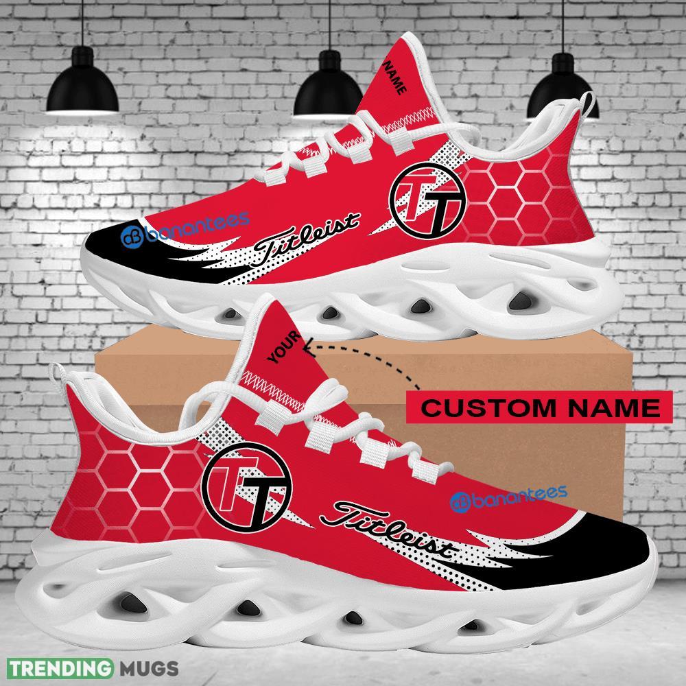 Personalized Titleist Brand Logo Max Soul Shoes Men Women Gift Running Sneaker Panache Max Soul Personalized Titleist Brand Logo Max Soul Shoes Men Women Gift Running Sneaker Panache Max Soul