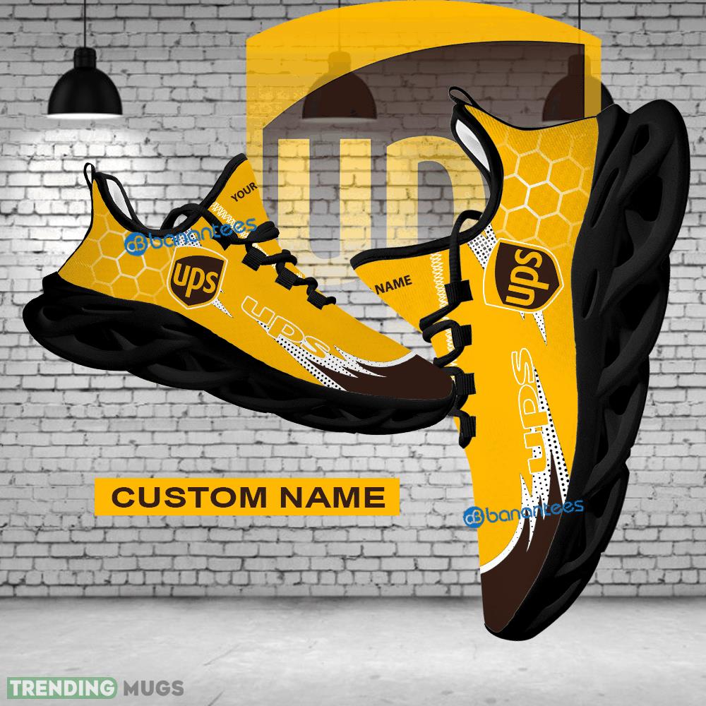 Personalized Ups Brand Logo Max Soul Shoes Men Women Gift Sport Sneaker Elevate - ups Logo Chunky Shoes Personalized Photo 1 Personalized Ups Brand Logo Max Soul Shoes Men Women Gift Sport Sneaker Elevate - ups Logo Chunky Shoes Personalized Photo 1