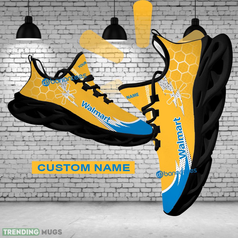 Personalized WALMART Brand Logo Max Soul Shoes Men Women Gift Chunky Sneaker Embrace - WALMART Logo Chunky Shoes Personalized Photo 1 Personalized WALMART Brand Logo Max Soul Shoes Men Women Gift Chunky Sneaker Embrace - WALMART Logo Chunky Shoes Personalized Photo 1