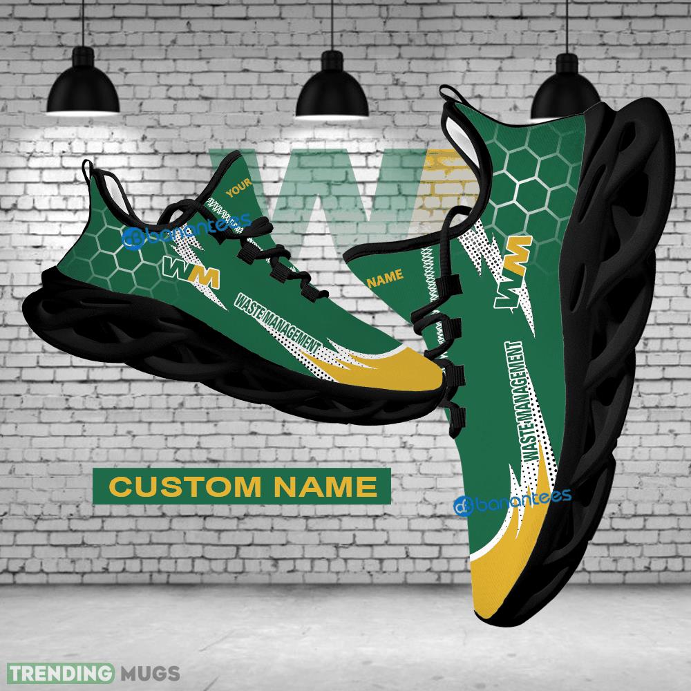 Personalized Waste Management Brand Logo Max Soul Shoes Men Women Gift Running Sneaker Radiate - waste management Logo Chunky Shoes Personalized Photo 1 Personalized Waste Management Brand Logo Max Soul Shoes Men Women Gift Running Sneaker Radiate - waste management Logo Chunky Shoes Personalized Photo 1