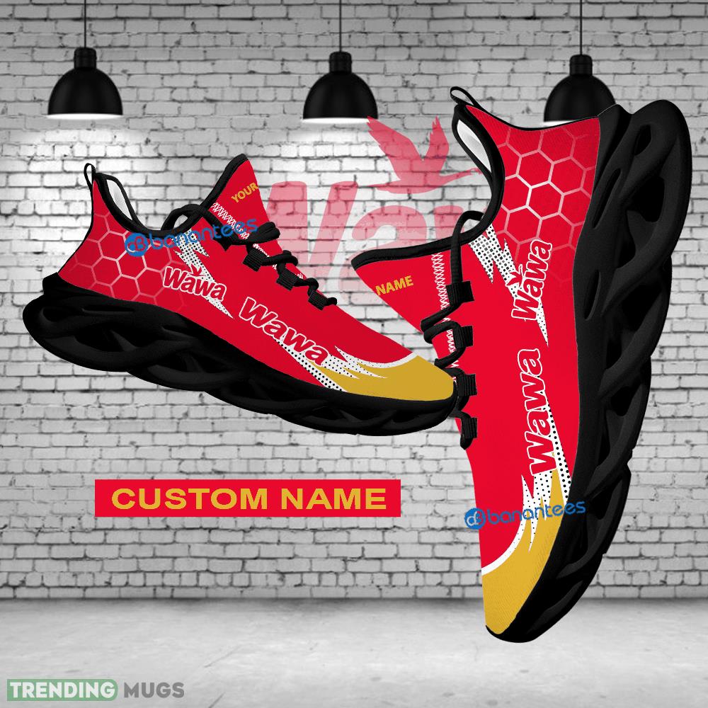 Personalized WAWA Brand Logo Max Soul Shoes Men Women Gift Sport Sneaker Motivate - WAWA Logo Chunky Shoes Personalized Photo 1 Personalized WAWA Brand Logo Max Soul Shoes Men Women Gift Sport Sneaker Motivate - WAWA Logo Chunky Shoes Personalized Photo 1