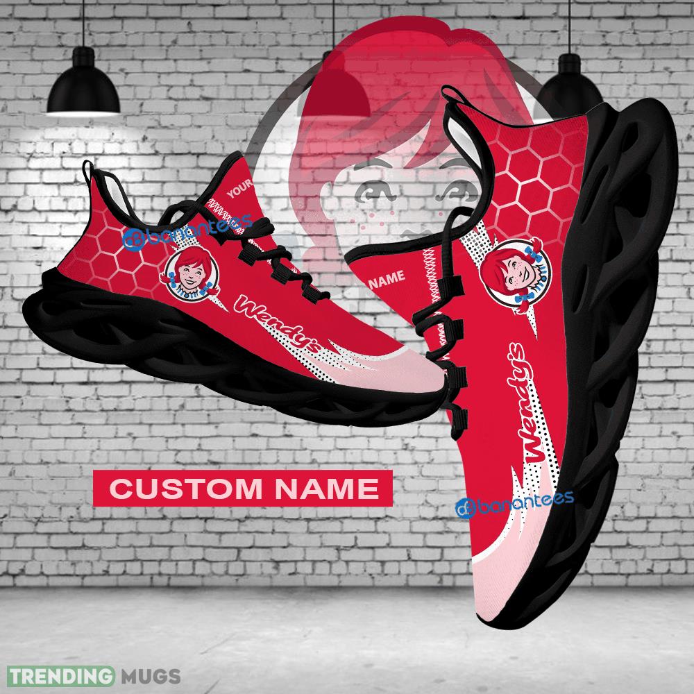 Personalized WENDY'S Brand Logo Max Soul Shoes Men Women Gift Running Sneaker Envision - WENDY'S Logo Chunky Shoes Personalized Photo 1 Personalized WENDY'S Brand Logo Max Soul Shoes Men Women Gift Running Sneaker Envision - WENDY'S Logo Chunky Shoes Personalized Photo 1