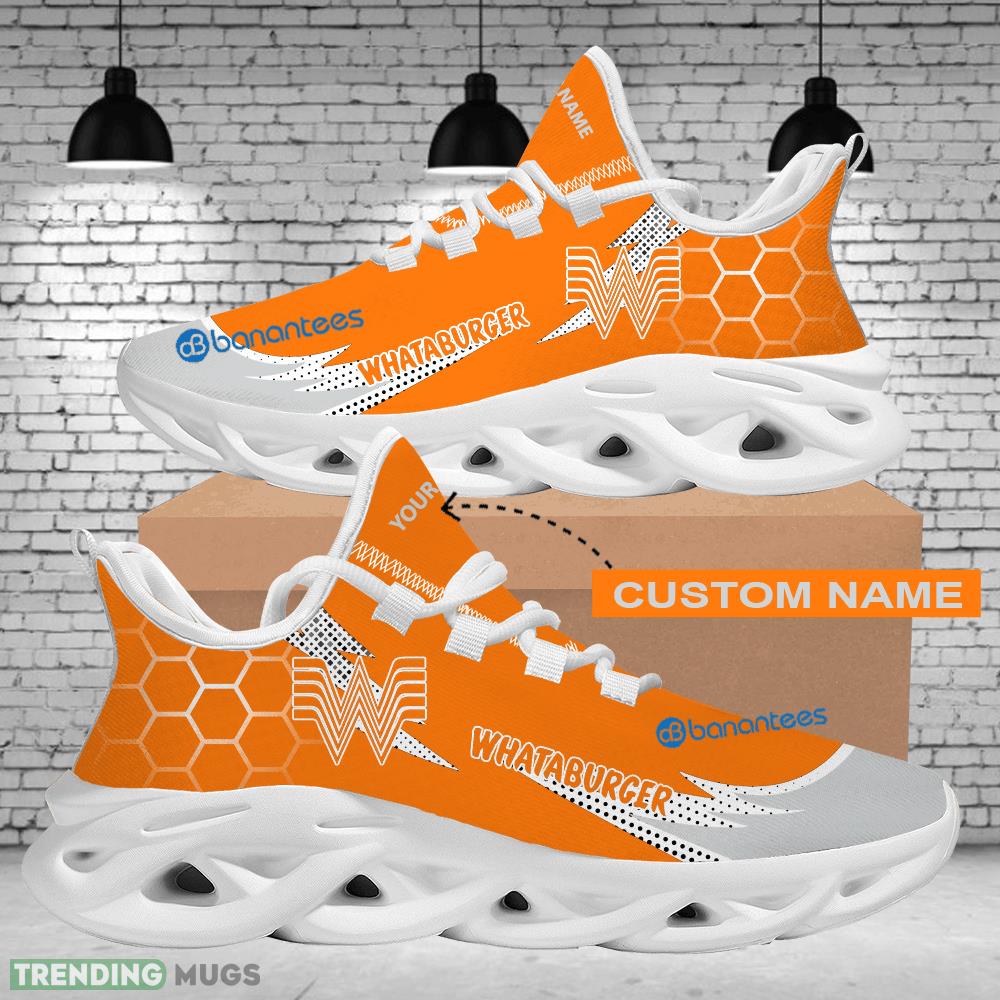 Personalized WHATABURGER Brand Logo Max Soul Shoes Men Women Gift Chunky Sneaker Energize Max Soul Personalized WHATABURGER Brand Logo Max Soul Shoes Men Women Gift Chunky Sneaker Energize Max Soul