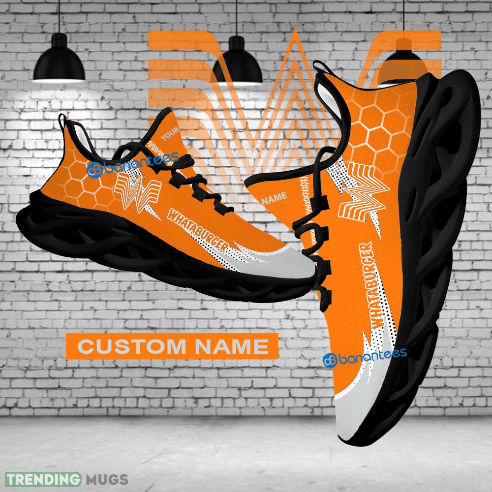 Personalized WHATABURGER Brand Logo Max Soul Shoes Men Women Gift Chunky Sneaker Energize - WHATABURGER Logo Chunky Shoes Personalized Photo 1 Personalized WHATABURGER Brand Logo Max Soul Shoes Men Women Gift Chunky Sneaker Energize - WHATABURGER Logo Chunky Shoes Personalized Photo 1