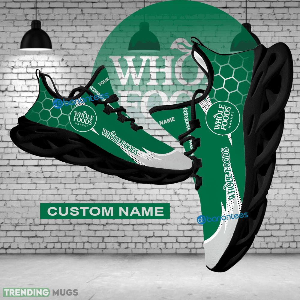 Personalized Whole Foods Market Brand Logo Max Soul Shoes Men Women Gift Running Sneaker Bold - whole foods market Logo Chunky Shoes Personalized Photo 1 Personalized Whole Foods Market Brand Logo Max Soul Shoes Men Women Gift Running Sneaker Bold - whole foods market Logo Chunky Shoes Personalized Photo 1