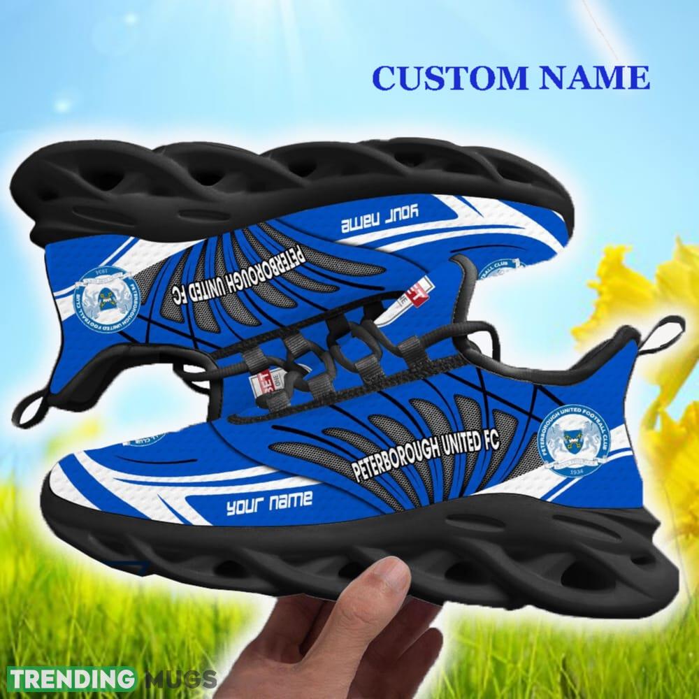 Peterborough United FC Custom Name Max Soul Shoes For Men And Women Gift New Trending Sneakers Max Soul Peterborough United FC Custom Name Max Soul Shoes For Men And Women Gift New Trending Sneakers Max Soul