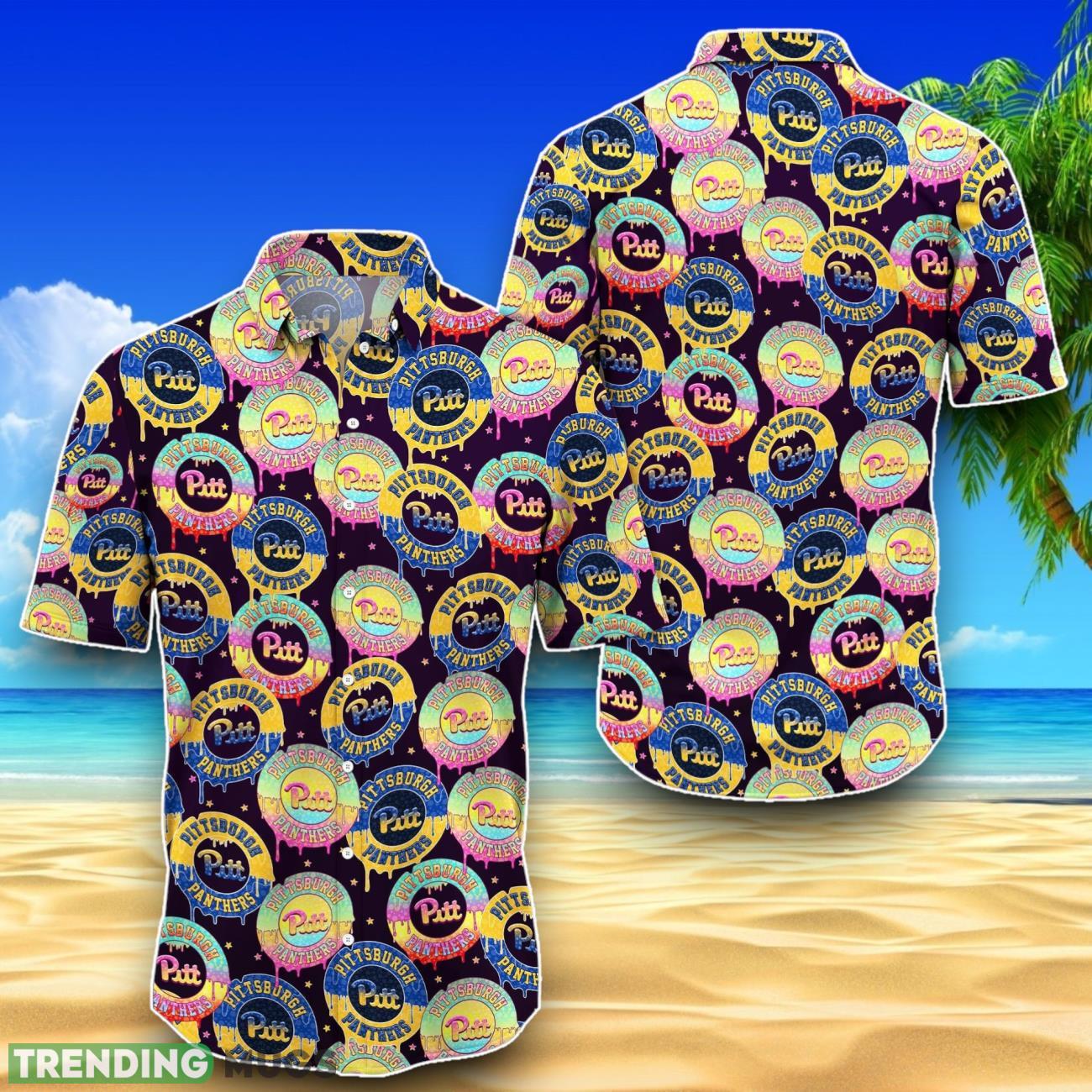 Pittsburgh Panthers Hawaiian Shirt Best Design For Sport Fans Product Photo 1 Pittsburgh Panthers Hawaiian Shirt Best Design For Sport Fans Product Photo 1
