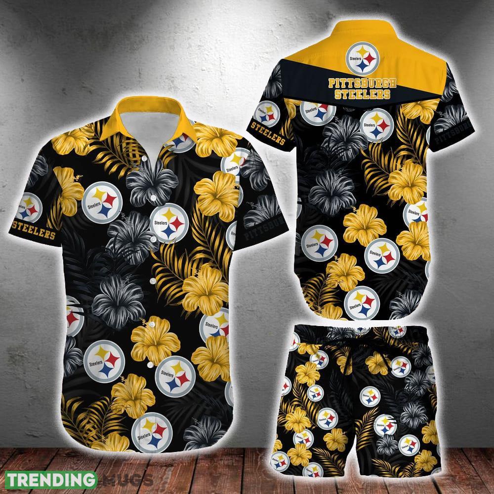 Pittsburgh Steelers NFL Football Summer Beach Team Hawaiian Shirt And Short For Men Women Gift - Pittsburgh Steelers NFL Football Summer Beach Team Hawaiian Shirt And Short For Men Women Gift Pittsburgh Steelers NFL Football Summer Beach Team Hawaiian Shirt And Short For Men Women Gift - Pittsburgh Steelers NFL Football Summer Beach Team Hawaiian Shirt And Short For Men Women Gift