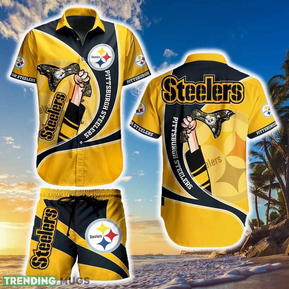 Pittsburgh Steelers NFL New Trending Hawaiian Shirt And Short For Men Women Gift Summer Beach Team Holiday - Pittsburgh Steelers NFL New Trending Hawaiian Shirt And Short For Men Women Gift Summer Beach Team Holiday Pittsburgh Steelers NFL New Trending Hawaiian Shirt And Short For Men Women Gift Summer Beach Team Holiday - Pittsburgh Steelers NFL New Trending Hawaiian Shirt And Short For Men Women Gift Summer Beach Team Holiday