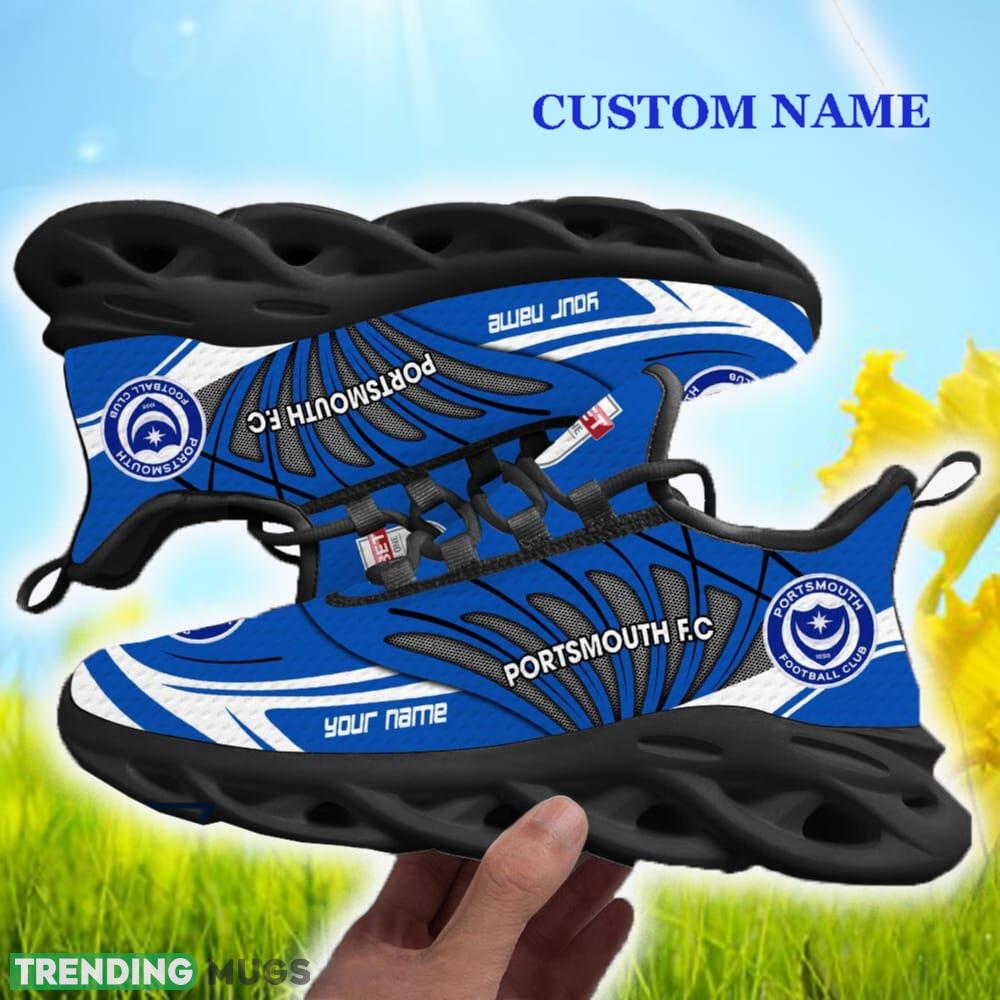 Portsmouth FC Custom Name Max Soul Shoes For Men And Women Gift New Trending Sneakers Max Soul Portsmouth FC Custom Name Max Soul Shoes For Men And Women Gift New Trending Sneakers Max Soul