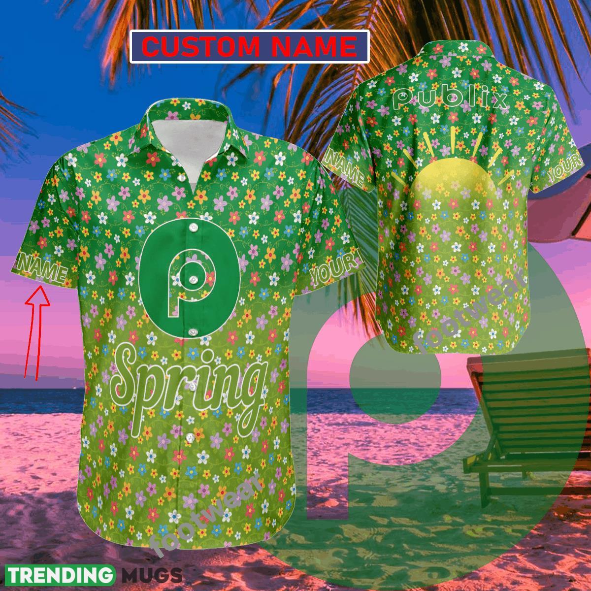 Publix Logo Brand Hawaiian Shirt Spring Trending Summer Custom Name For Fans Gift - Publix Logo Brand Hawaiian Shirt Spring Trending Summer Custom Name For Fans Gift Publix Logo Brand Hawaiian Shirt Spring Trending Summer Custom Name For Fans Gift - Publix Logo Brand Hawaiian Shirt Spring Trending Summer Custom Name For Fans Gift