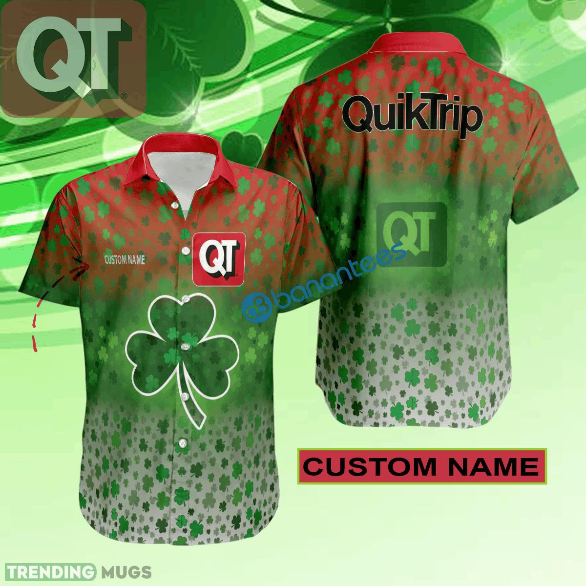 Quiktrip Hawaiian Shirt Logo Brand Design Patrick Day Custom Name - Quiktrip Hawaiian Shirt Logo Brand Design Patrick Day Custom Name Quiktrip Hawaiian Shirt Logo Brand Design Patrick Day Custom Name - Quiktrip Hawaiian Shirt Logo Brand Design Patrick Day Custom Name
