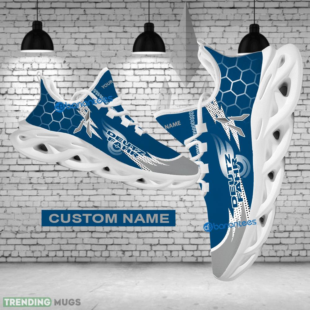 Running Sneaker Artistry Custom Name Truck Farmer SAME DEUTZ FAHR Logo Hexagonal Max Soul Shoes - Custom Name Truck Farmer SAME DEUTZ FAHR Logo Hexagonal Pattern Max Soul Shoes Photo 1