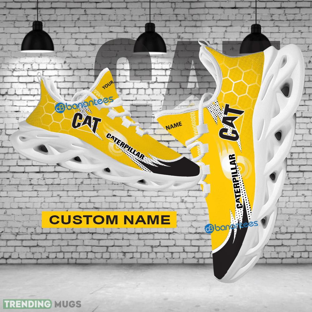 Running Sneaker Radiate Custom Name Truck Farmer Caterpillar Logo Hexagonal Max Soul Shoes - Custom Name Truck Farmer Caterpillar Logo Hexagonal Pattern Max Soul Shoes Photo 1 Running Sneaker Radiate Custom Name Truck Farmer Caterpillar Logo Hexagonal Max Soul Shoes - Custom Name Truck Farmer Caterpillar Logo Hexagonal Pattern Max Soul Shoes Photo 1
