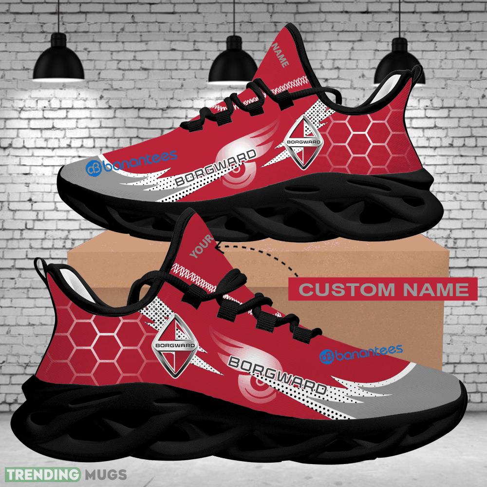Running Sneaker Recognition Custom Name Car Racing Borgward Logo Hexagonal Max Soul Shoes Max Soul Running Sneaker Recognition Custom Name Car Racing Borgward Logo Hexagonal Max Soul Shoes Max Soul