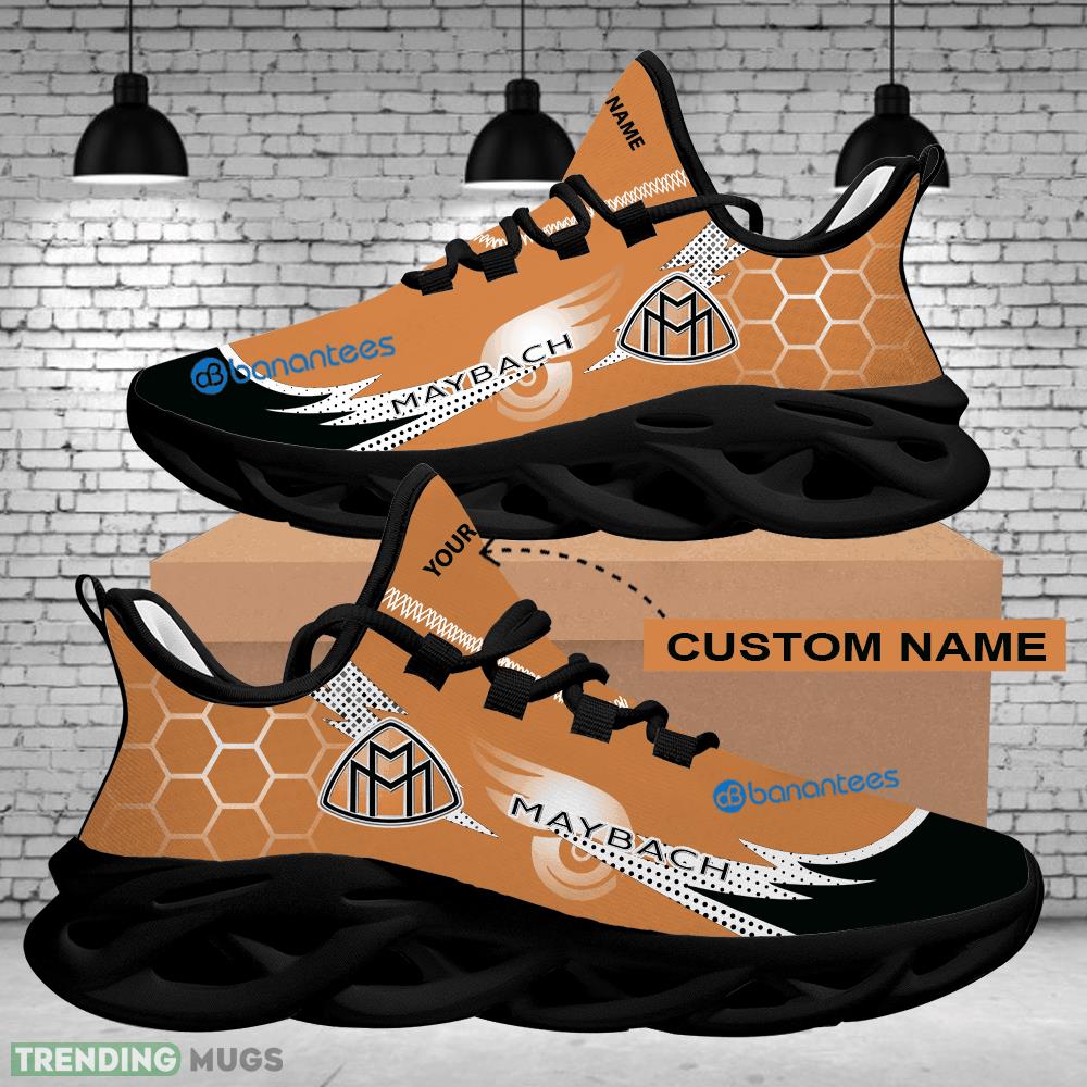 Running Sneaker Stride Custom Name Car Racing Maybach Logo Hexagonal Max Soul Shoes Max Soul Running Sneaker Stride Custom Name Car Racing Maybach Logo Hexagonal Max Soul Shoes Max Soul