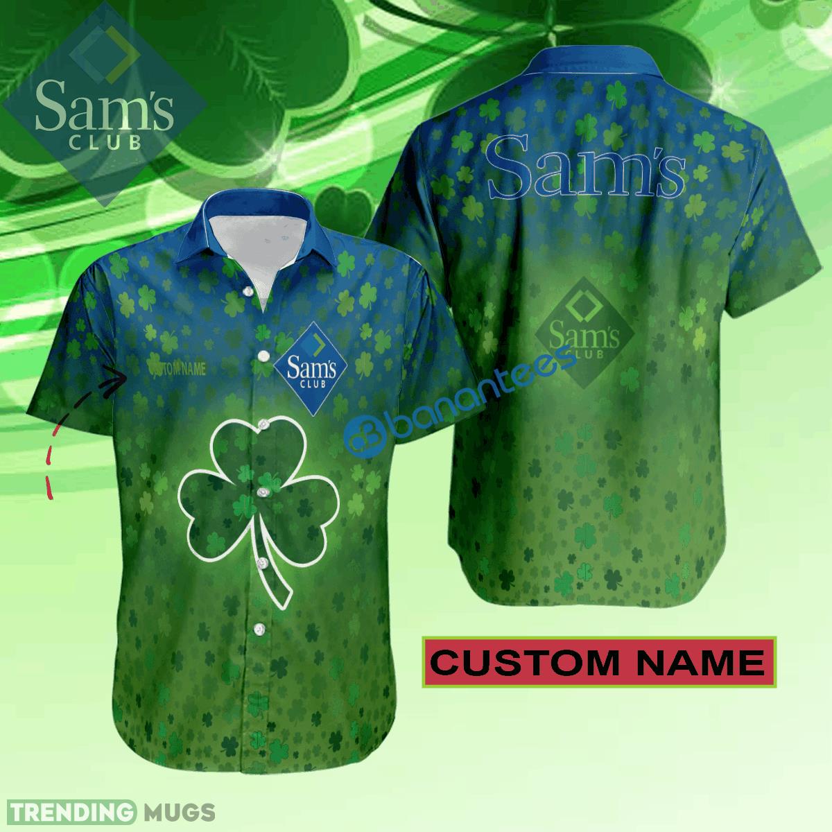 Sam’s Club Hawaiian Shirt Logo Brand Design Patrick Day Custom Name - Sam’s Club Hawaiian Shirt Logo Brand Design Patrick Day Custom Name Sam’s Club Hawaiian Shirt Logo Brand Design Patrick Day Custom Name - Sam’s Club Hawaiian Shirt Logo Brand Design Patrick Day Custom Name