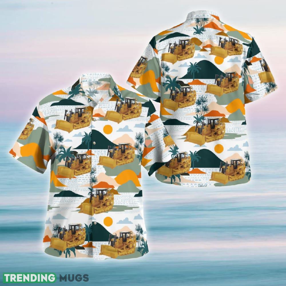 Shiphold Bulldozer Hawaiian Shirt - Shiphold Bulldozer Hawaiian Shirt Shiphold Bulldozer Hawaiian Shirt - Shiphold Bulldozer Hawaiian Shirt