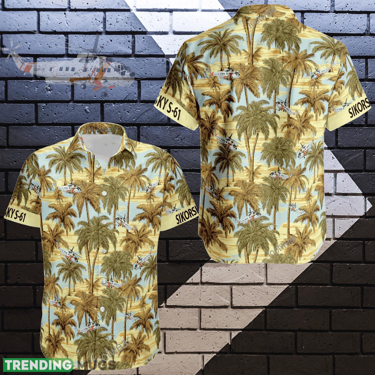 Sikorsky S-61 Palm Tree Islands Aircaft Hawaiian Shirt Gift Summer - Sikorsky S-61 Palm Tree Islands Aircaft Hawaiian Shirt Gift Summer Sikorsky S-61 Palm Tree Islands Aircaft Hawaiian Shirt Gift Summer - Sikorsky S-61 Palm Tree Islands Aircaft Hawaiian Shirt Gift Summer