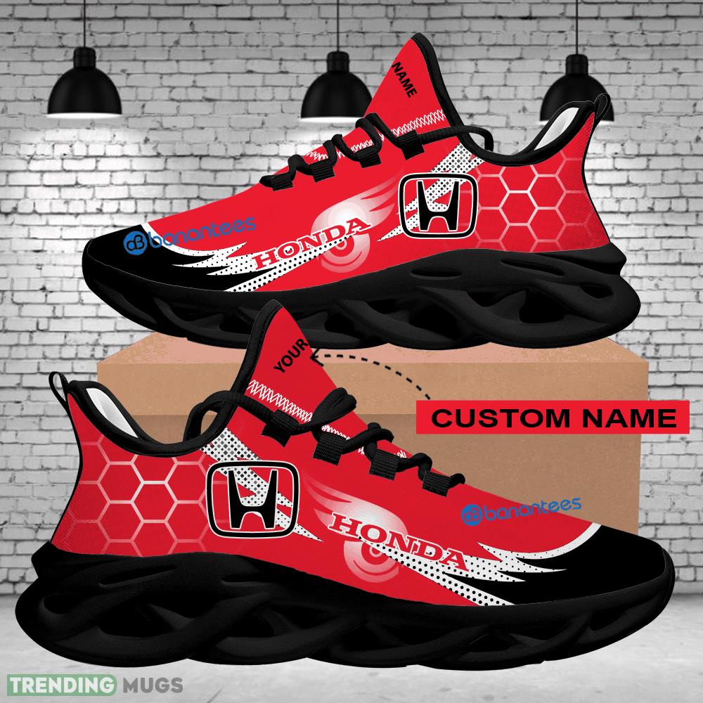 Sport Sneaker Accentuate Custom Name Car Racing Honda Logo Hexagonal Max Soul Shoes Max Soul Sport Sneaker Accentuate Custom Name Car Racing Honda Logo Hexagonal Max Soul Shoes Max Soul