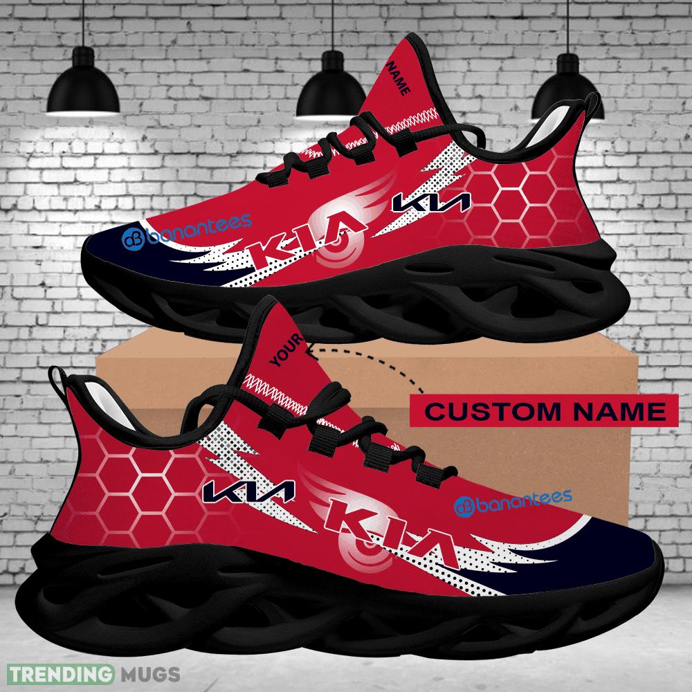 Sport Sneaker Artistry Custom Name Car Racing Kia Logo Hexagonal Max Soul Shoes Max Soul Sport Sneaker Artistry Custom Name Car Racing Kia Logo Hexagonal Max Soul Shoes Max Soul