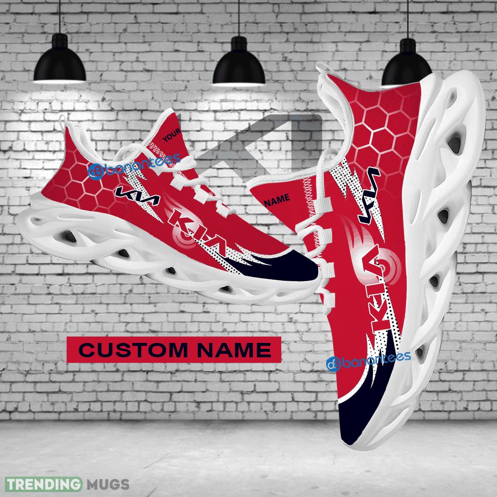 Sport Sneaker Artistry Custom Name Car Racing Kia Logo Hexagonal Max Soul Shoes - Custom Name Car Racing Kia Logo Hexagonal Pattern Max Soul Shoes Photo 1 Sport Sneaker Artistry Custom Name Car Racing Kia Logo Hexagonal Max Soul Shoes - Custom Name Car Racing Kia Logo Hexagonal Pattern Max Soul Shoes Photo 1
